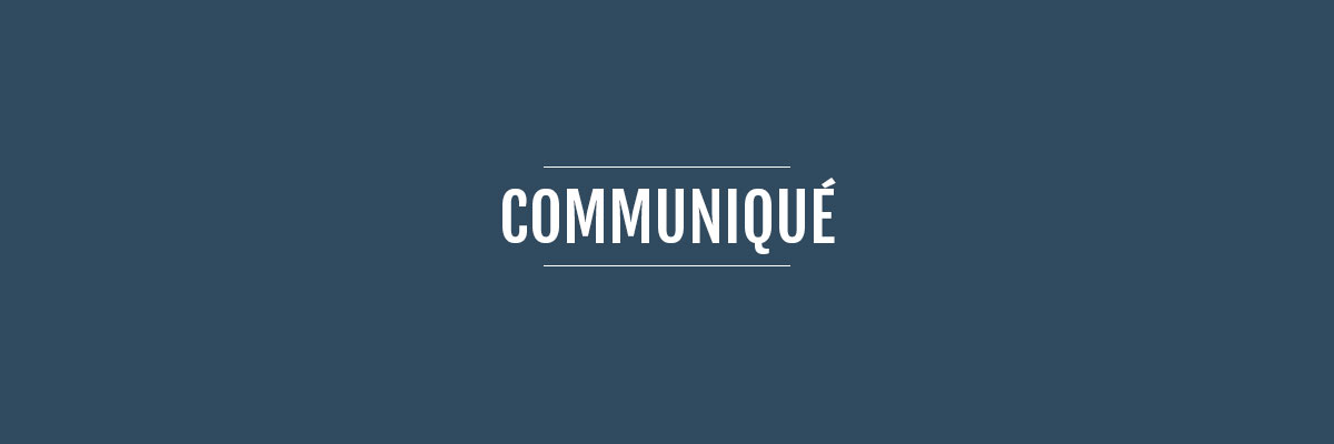 COMMUNIQUE VIGILANCE COVID-19 / POUR INFORMATION ET DIFFUSION